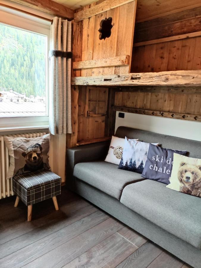 La Tana Dell'Orso Apartment Campitello di Fassa Luaran gambar